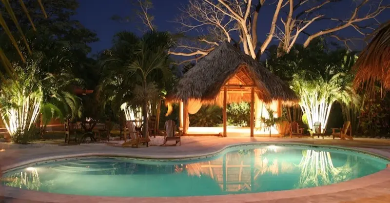 beautifully designed swimming pool