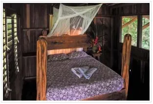 Decorted bed