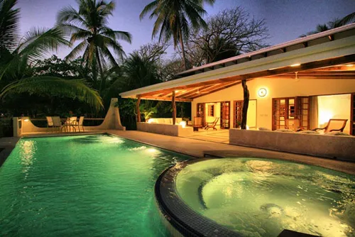 grand swimming pool with crystal clean water