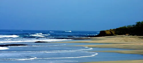 beautiful Playa Negra with clean sand
