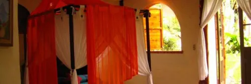 Comfortable bed room at Rio Chirripo Yoga Retreat and Lodge