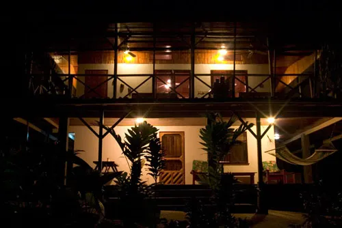 front view of La Villa Perezoso at Shooting Star House one