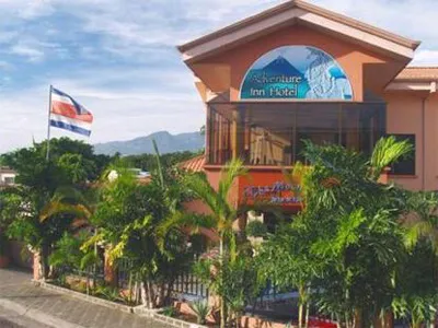 front view of hotel adventure inn