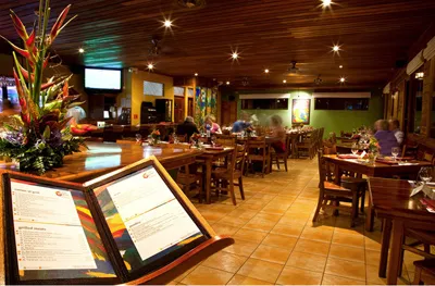 spacious dining hall at don rufino