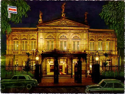 excellent fron view of national theater