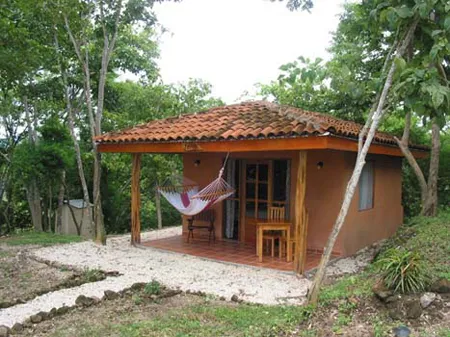 Cabina with a hammock at Panacea de la Montaña