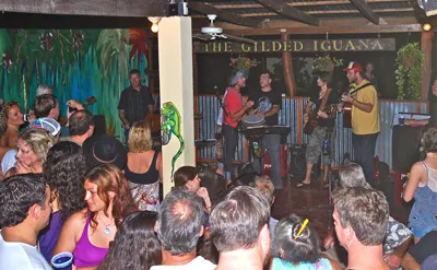 Music session at The Gilded Iguana