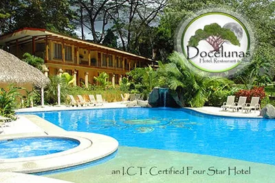 Beautiful swimming pool at docelunas
