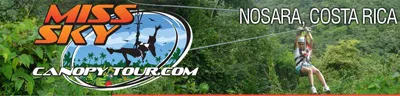 woman enjoying canopy tour