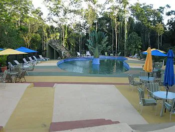 beautifully designed swimming pool at inti resort