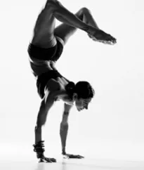 Woman practicing Yoga